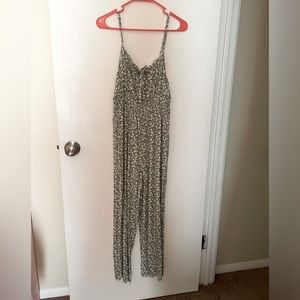 Green Floral romper!